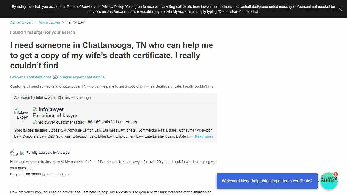 How to Get a Death Certificate Copy in Chattanooga TN